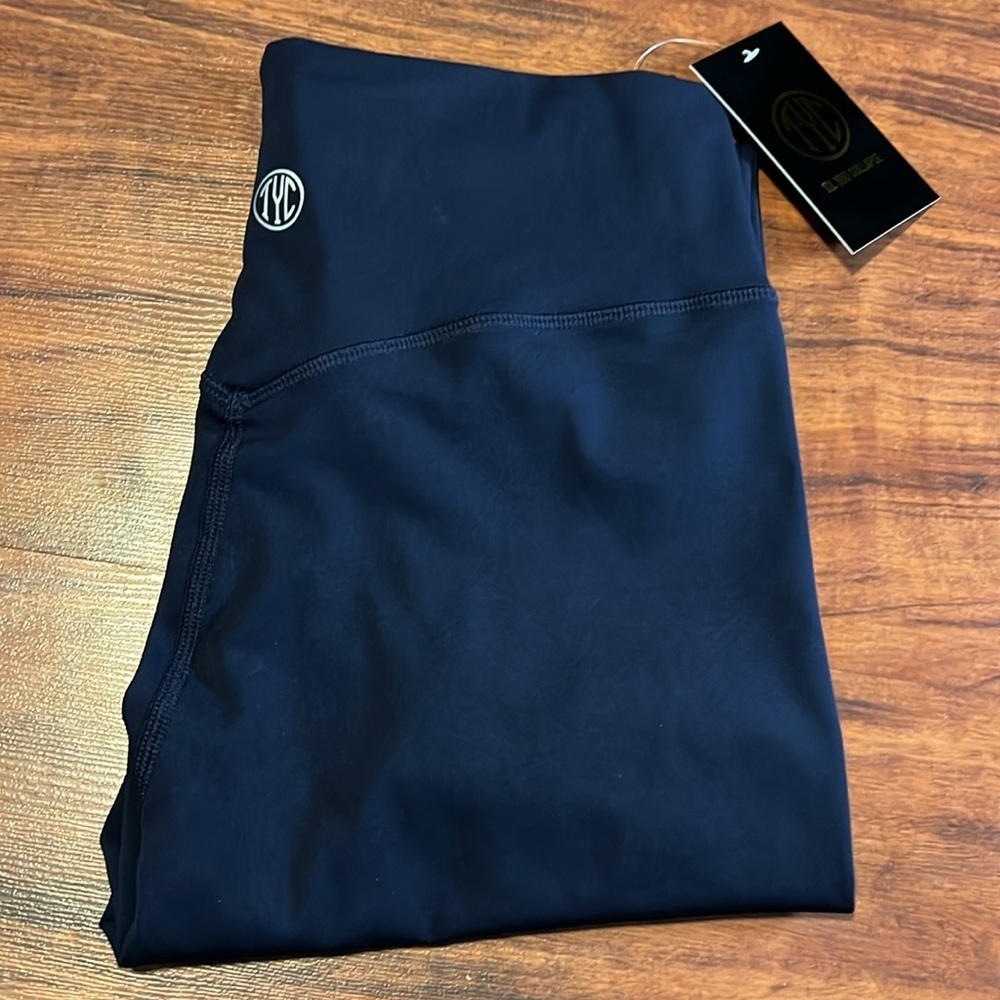 Til You Collapse Original Effortless Classic Leggings Navy Large - Picture 5 of 10